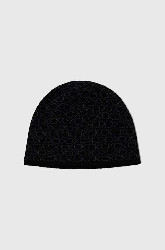 Шапка и шарф с примесью шерсти Calvin Klein K50K511026 чёрный AW23