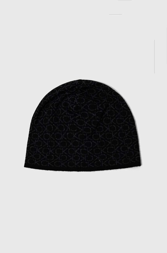 Шапка и шарф с примесью шерсти Calvin Klein чёрный K50K511026