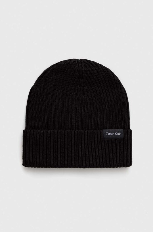 Шапка з домішкою кашеміру Calvin Klein інші чорний K50K510982