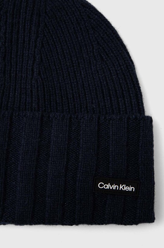 Аксесуари Вовняна шапка Calvin Klein K50K510985 темно-синій