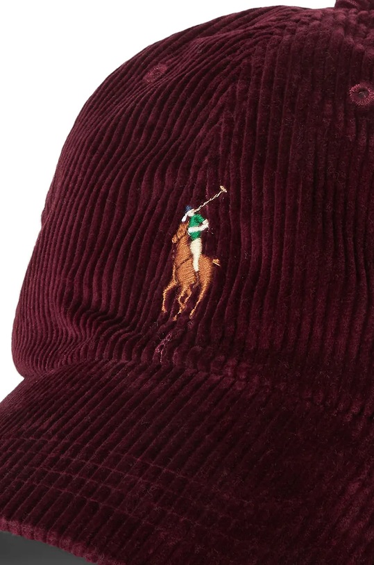 Doplňky Bavlněná baseballová čepice Polo Ralph Lauren 710880778 červená