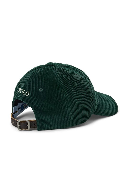 Бавовняна бейсболка Polo Ralph Lauren 710880778 зелений AW24
