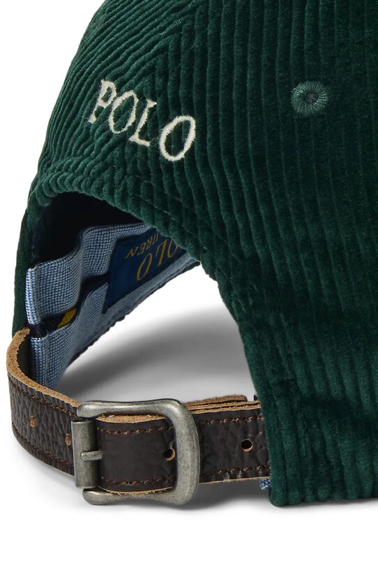 Аксесуари Бавовняна бейсболка Polo Ralph Lauren 710880778 зелений