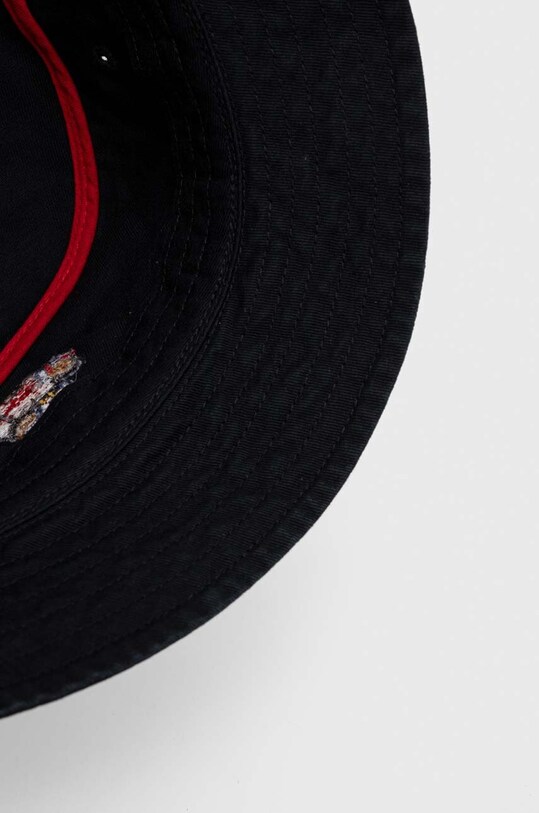 Βαμβακερό καπέλο Polo Ralph Lauren μαύρο 710917438