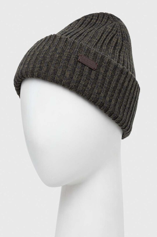 Komplet Barbour Crimdon Beanie & Scarf Gift Set zelena MGS0019