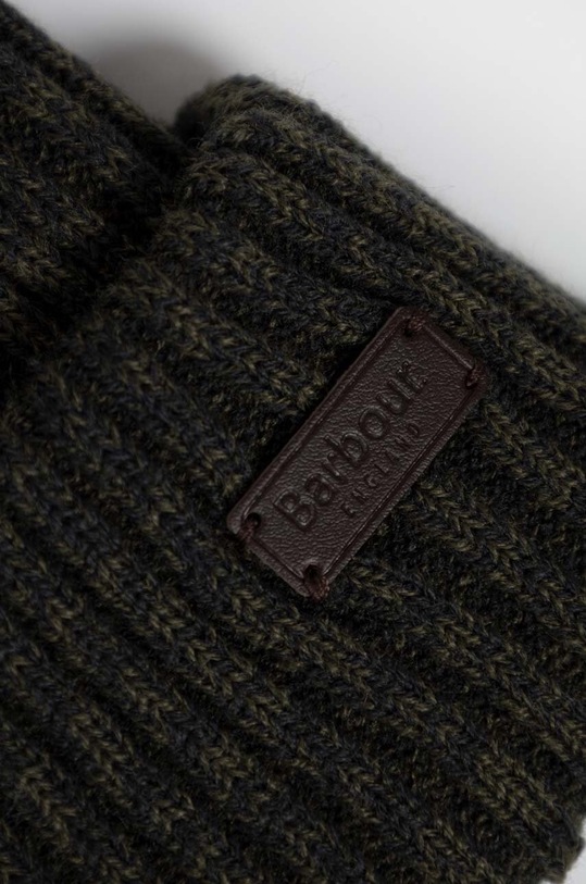 Barbour komplet Crimdon Beanie & Scarf Gift Set MGS0019 zielony