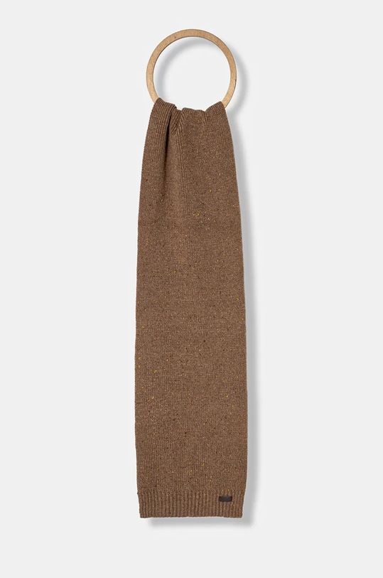 Barbour czapka i szalik MGS0047 brązowy AA00