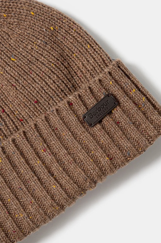 Barbour czapka i szalik MGS0047 brązowy