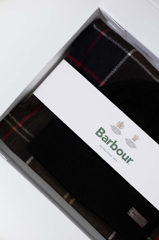 Barbour czapka i szalik MGS0079