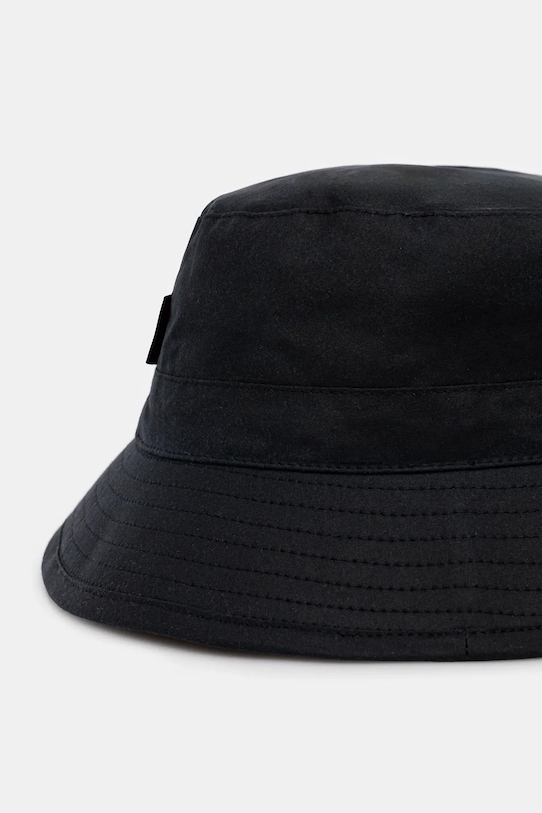 Akcesoria Barbour kapelusz bawełniany Wax Sports MHA0001 granatowy