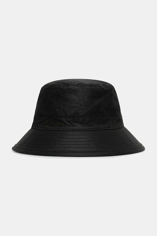 Barbour kapelusz bawełniany Wax Sports wzorzyste zielony MHA0001