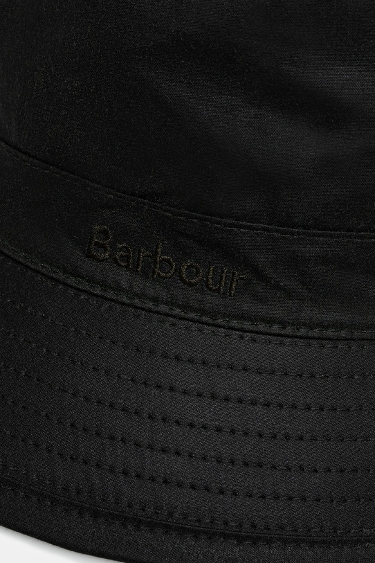 Barbour kapelusz bawełniany Wax Sports MHA0001 zielony AW25