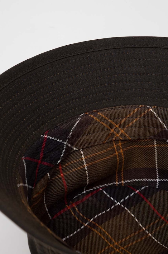 Akcesoria Barbour kapelusz bawełniany MHA0001 brązowy