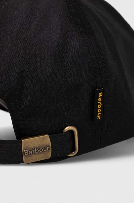 Accesorii Barbour șapcă de baseball din bumbac MHA0005 negru