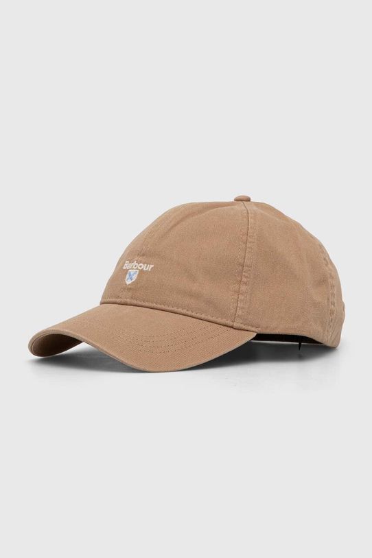 Barbour șapcă de baseball din bumbac Sports Caps bumbac bej MHA0274