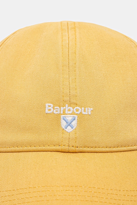 Barbour șapcă de baseball din bumbac Sports Caps MHA0274 galben AA00