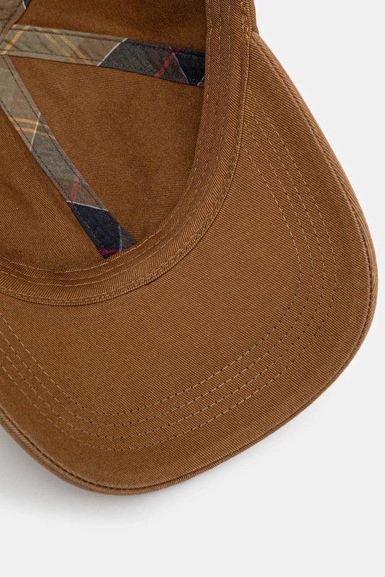 Barbour czapka z daszkiem bawełniana Sports Caps zielony MHA0274