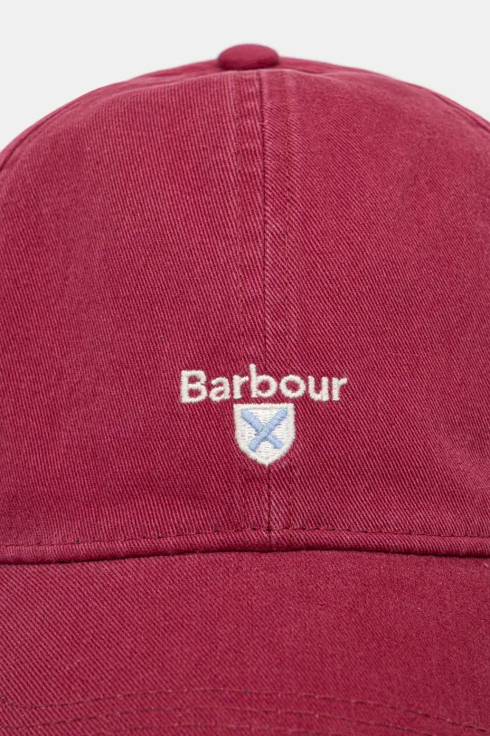 Хлопковая кепка Barbour Sports Caps MHA0274 розовый AA00