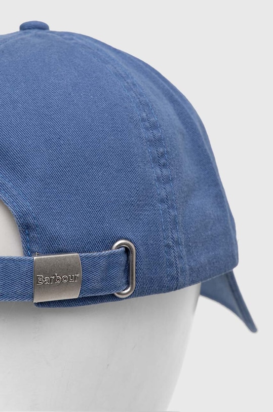Аксессуары Хлопковая кепка Barbour MHA0274 голубой