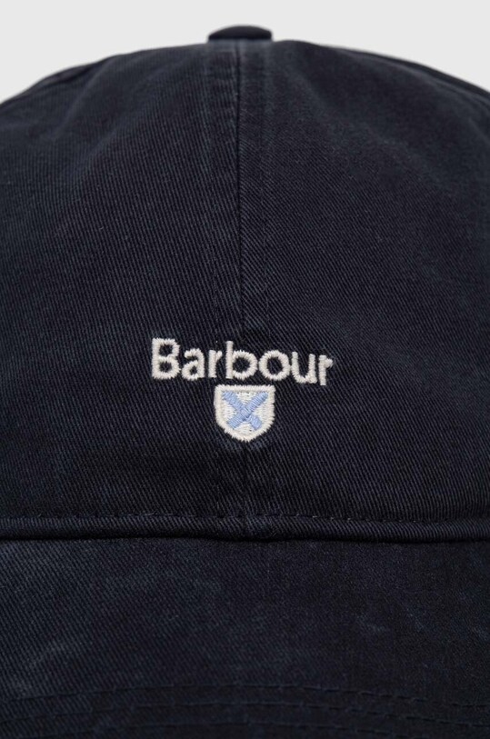 Barbour șapcă de baseball din bumbac Sports Caps MHA0274 bleumarin AA00