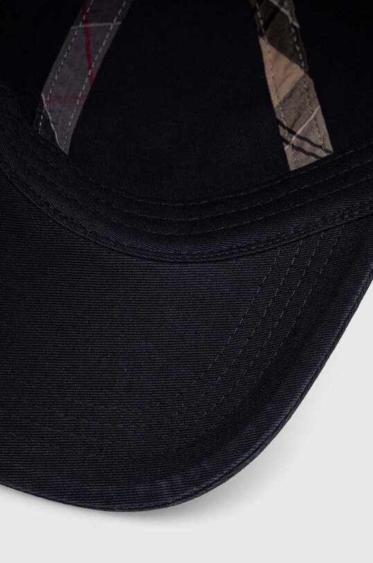 Barbour șapcă de baseball din bumbac Sports Caps bleumarin MHA0274