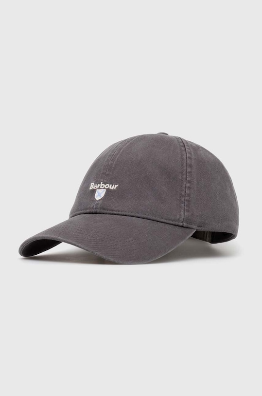 Barbour șapcă de baseball din bumbac Sports Caps bumbac gri MHA0274