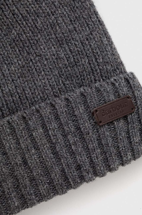 Doplnky Vlnená čiapka Barbour MHA0449 sivá