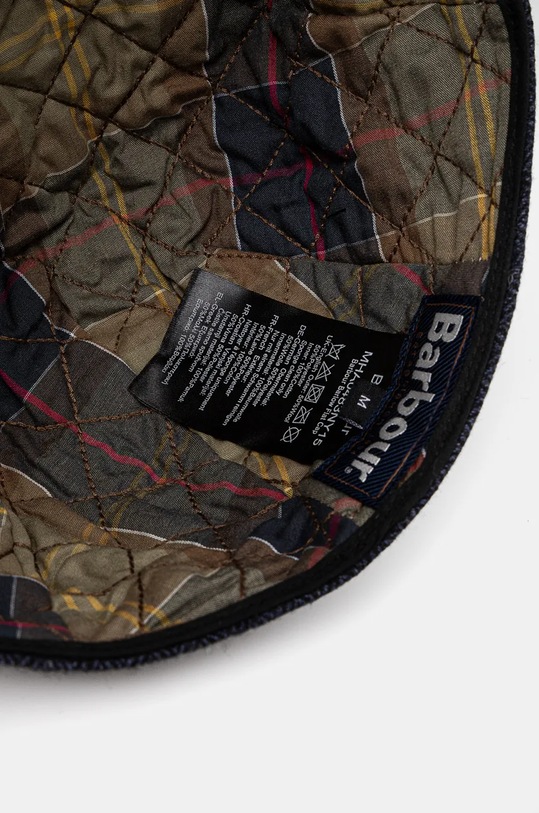 Barbour kaszkiet wełniany granatowy MHA0483