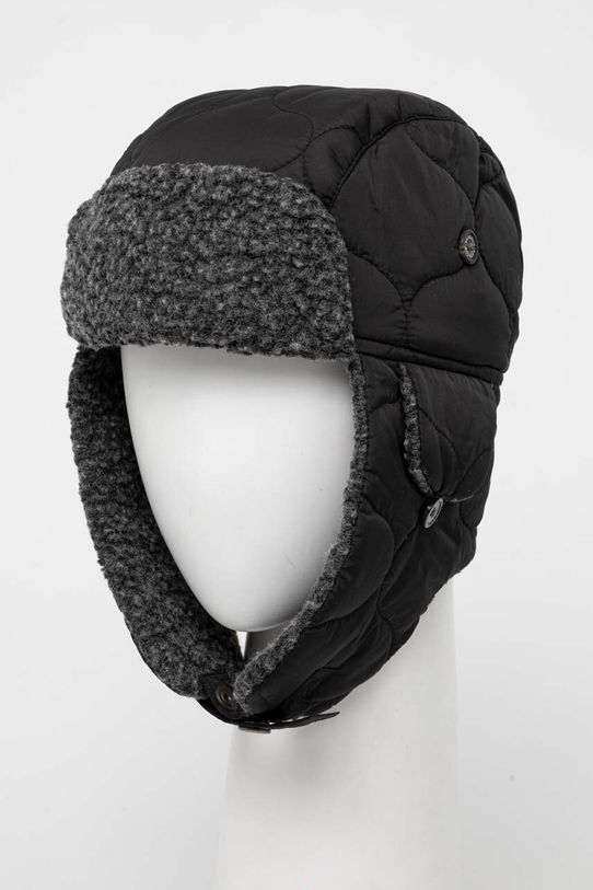 Čepice Barbour hladký černá MHA0712
