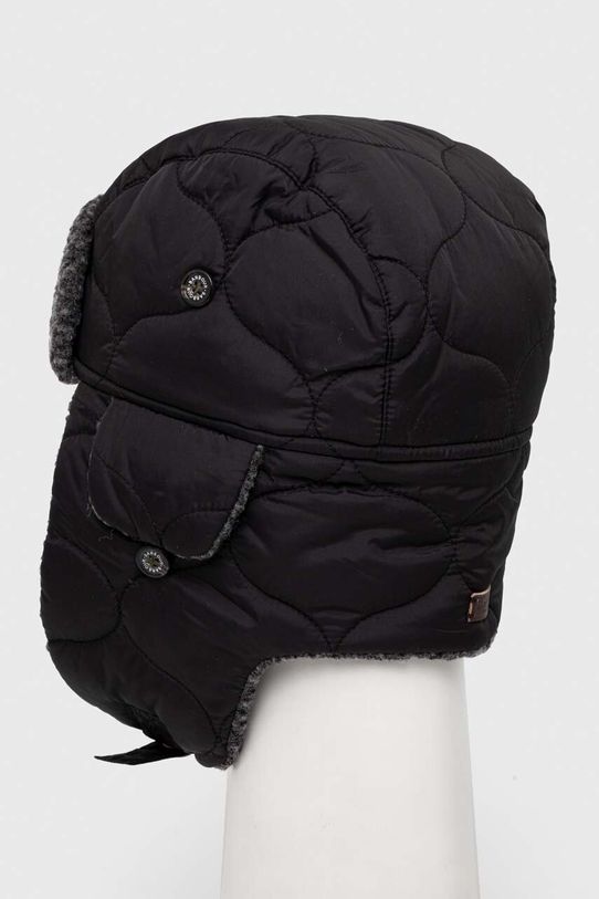 Barbour caciula MHA0712 negru AW23