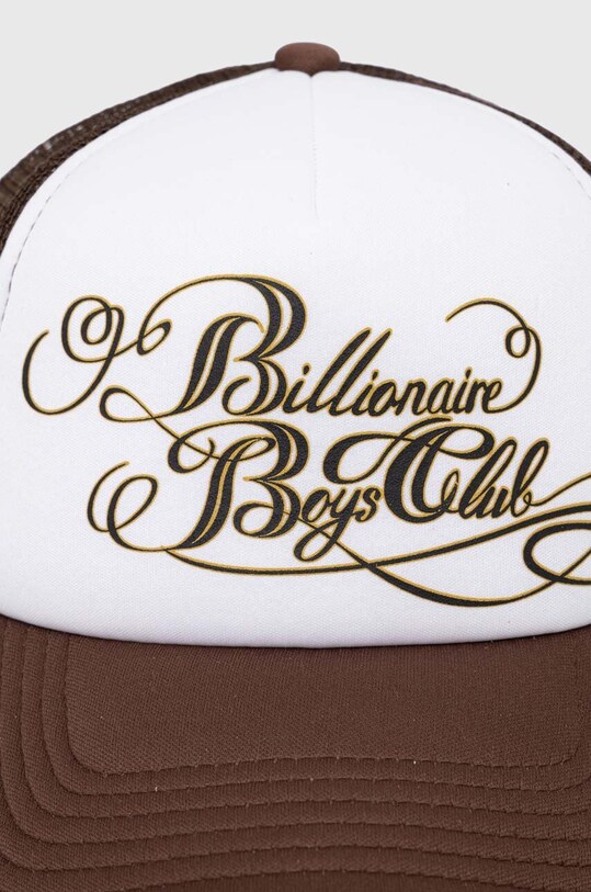 Billionaire Boys Club czapka z daszkiem brązowy B23263