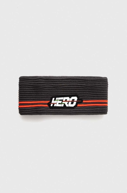 Rossignol fascia per capelli HERO applique grigio RLMMH11
