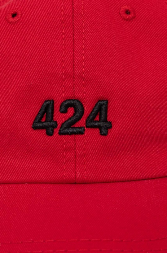 Хлопковая кепка 424 35424L01.236585 красный AW23