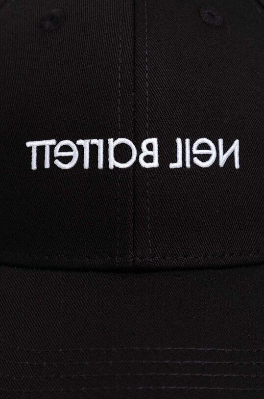 Кепка Neil Barett LOGO CAP PBCP320C.C9503.524 чорний AW23