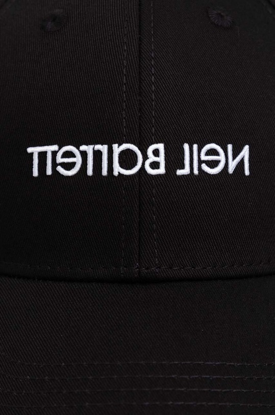 Шапка с козирка Neil Barett LOGO CAP PBCP320C.C9503.524 черен AW23