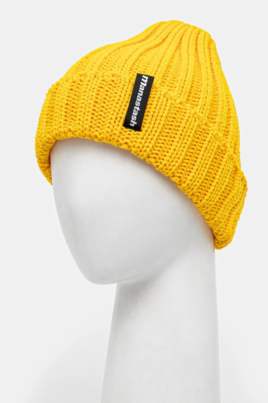 Αξεσουάρ Σκούφος Manastash 90''S Logo Beanie Ii 7923974005 κίτρινο