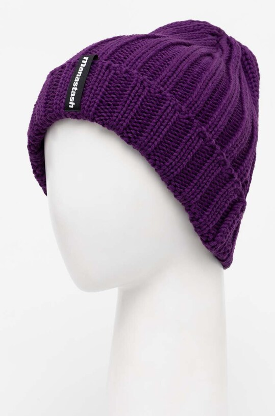 Шапка Manastash 90'S Logo Beanie Ii 7923974005 виолетов AW24