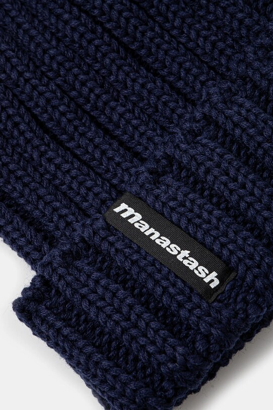 Шапка Manastash 90'S Logo Beanie Ii 7923974005 темно-синій AW24