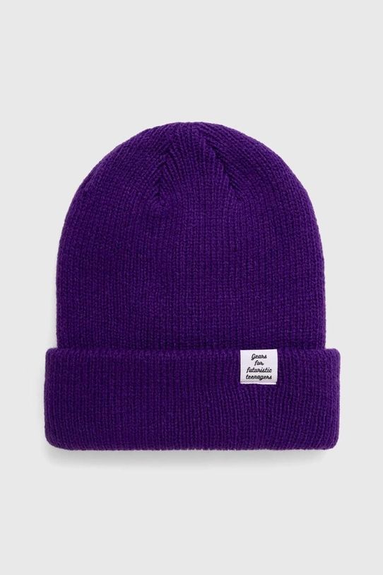 Human Made berretto Classic Beanie semplice violetto HM26GD020