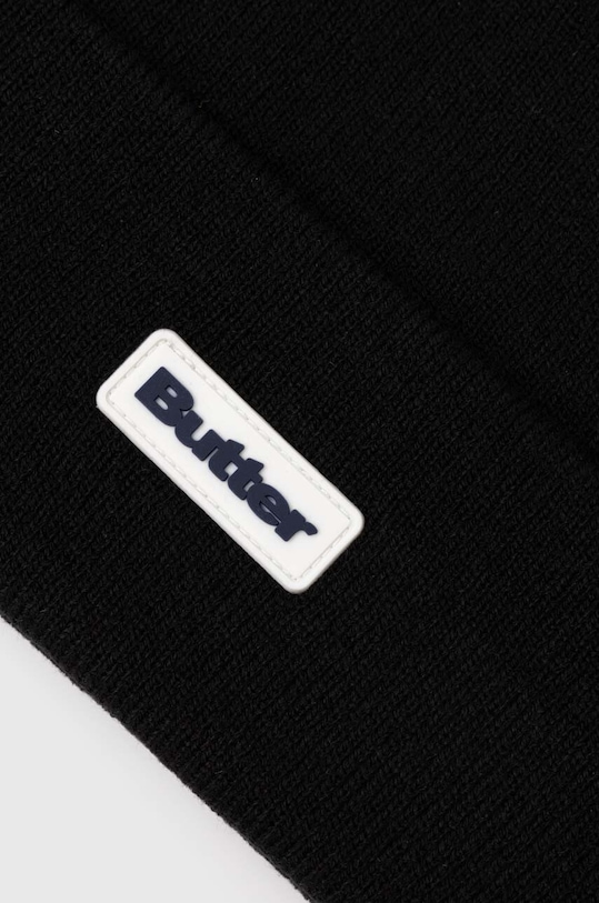 Butter Goods sapka Tall Cuff Beanie BGQ423D14301 fekete AW23