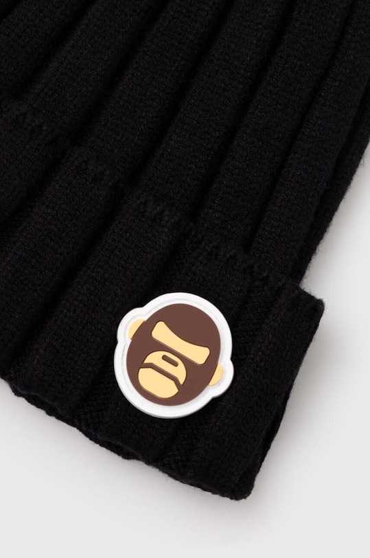 Čiapka AAPE Basic "Aldo" Badge AHT5245 čierna SS24