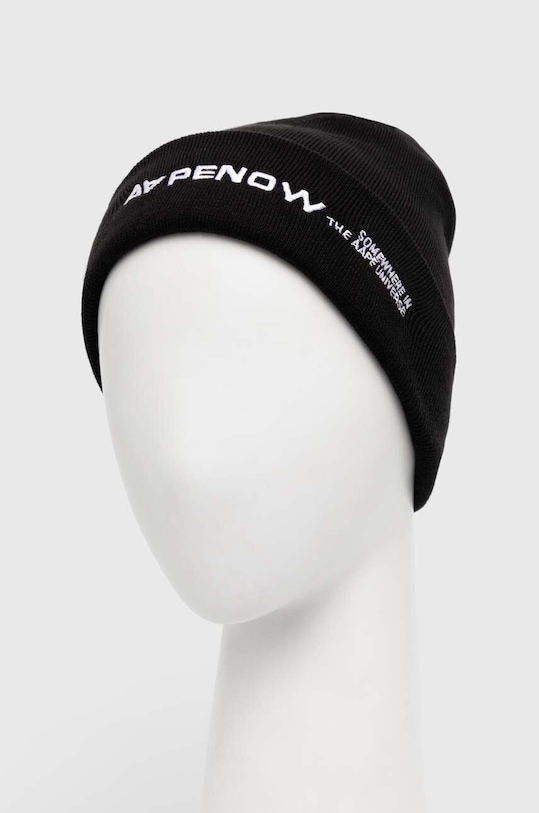 Αξεσουάρ Σκούφος AAPE Solid Color AHT4866 μαύρο