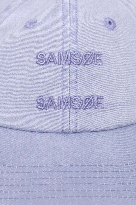 Kiegészítők Samsoe Samsoe pamut baseball sapka U23200004 lila