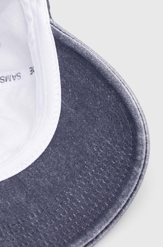 Samsoe Samsoe șapcă de baseball din bumbac bleumarin U23200004