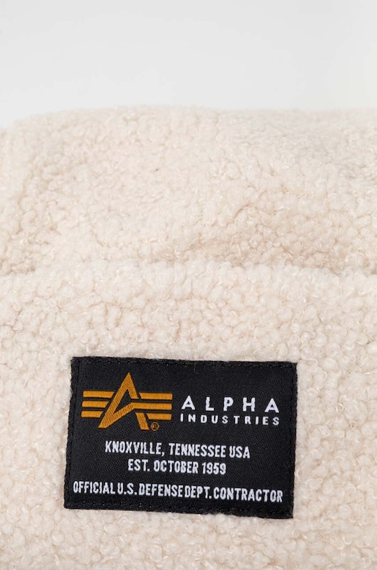 Akcesoria Alpha Industries czapka 108903.16 beżowy