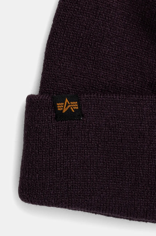 Alpha Industries beanie 118943.03 maroon AW24