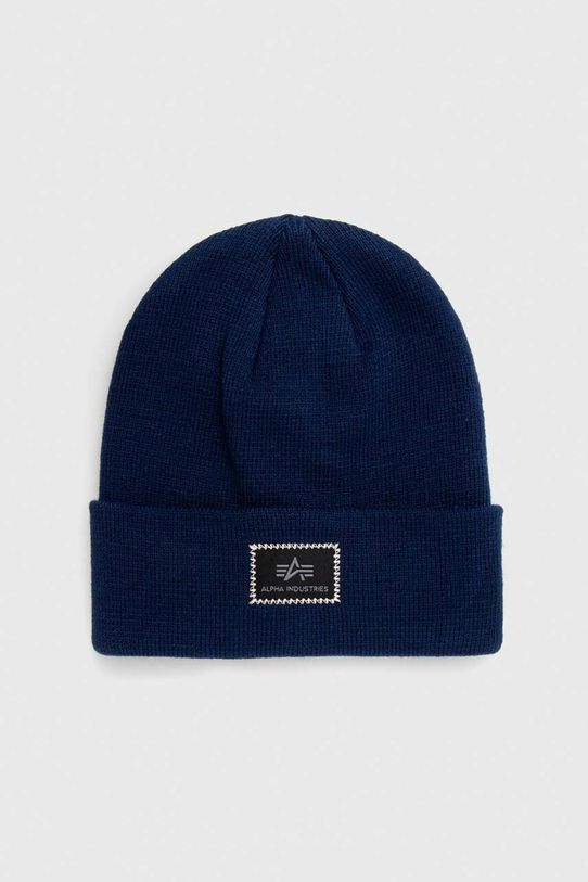 Kapa Alpha Industries X-Fit Beanie natpis mornarsko plava 168905.07