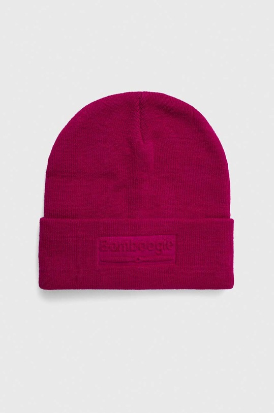 Bomboogie czapka aplikacja różowy LU7745TZVA3