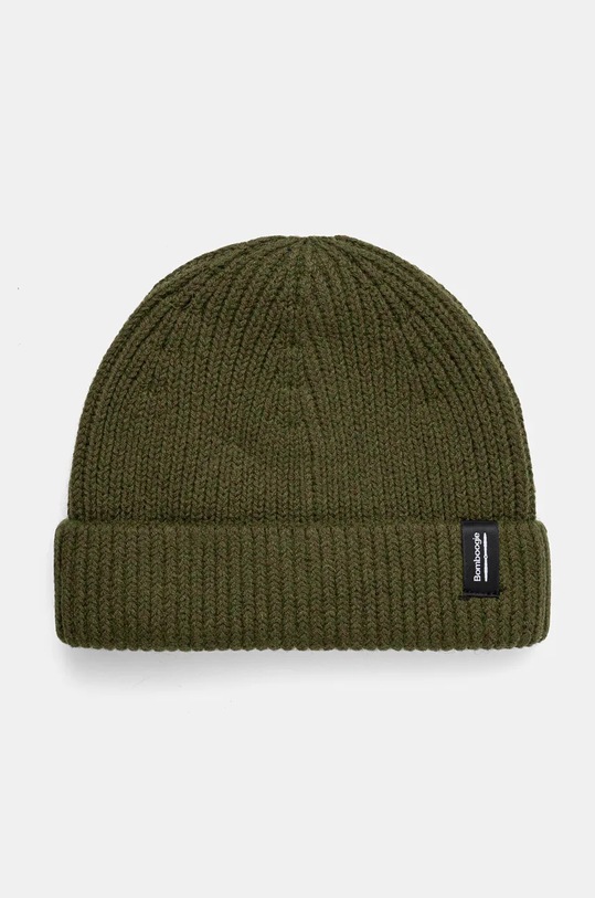 Bomboogie caciula de lana uni verde LU8286TZMA3