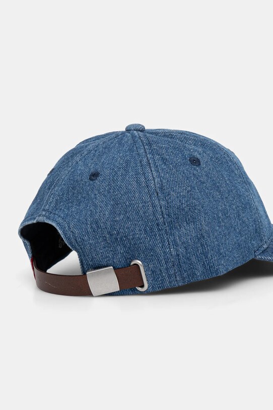Аксесуари Бавовняна бейсболка Levi's D7589.0002 блакитний